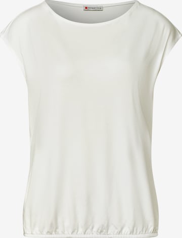 STREET ONE Shirt in Weiß: Vorderseite