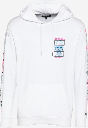 SHINE ORIGINAL Sweater majica u plava / roza / bijela, Pregled proizvoda