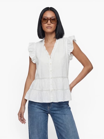 JDY Blus 'JDYJULIA' i vit: framsida