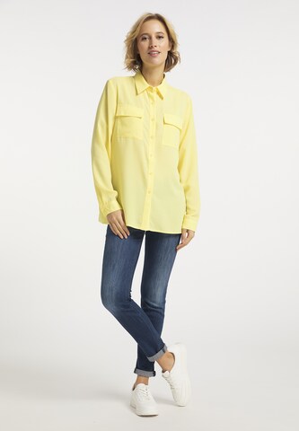 usha BLUE LABEL Blouse in Yellow