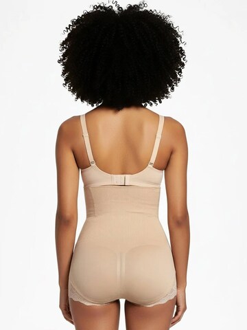 Shapetape Shapingbroek 'Corrigerende High Waist Slip met Kant' in Beige