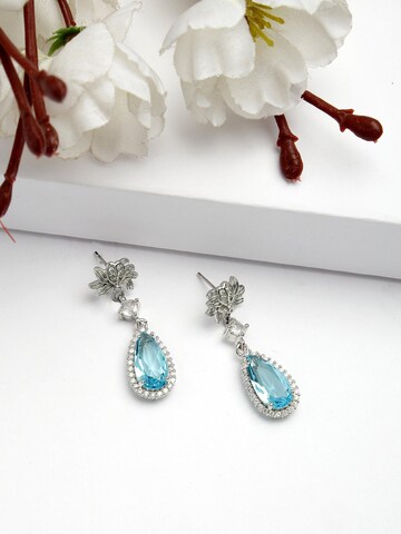 Boucles d'oreilles 'Giuliaette' AVANT-GARDE PARIS en bleu