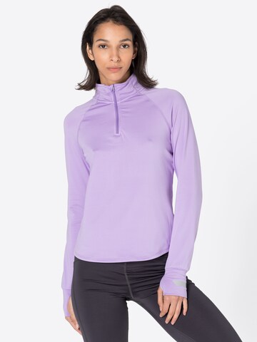 ONLY PLAY Performance Shirt 'EAN' in Purple: front