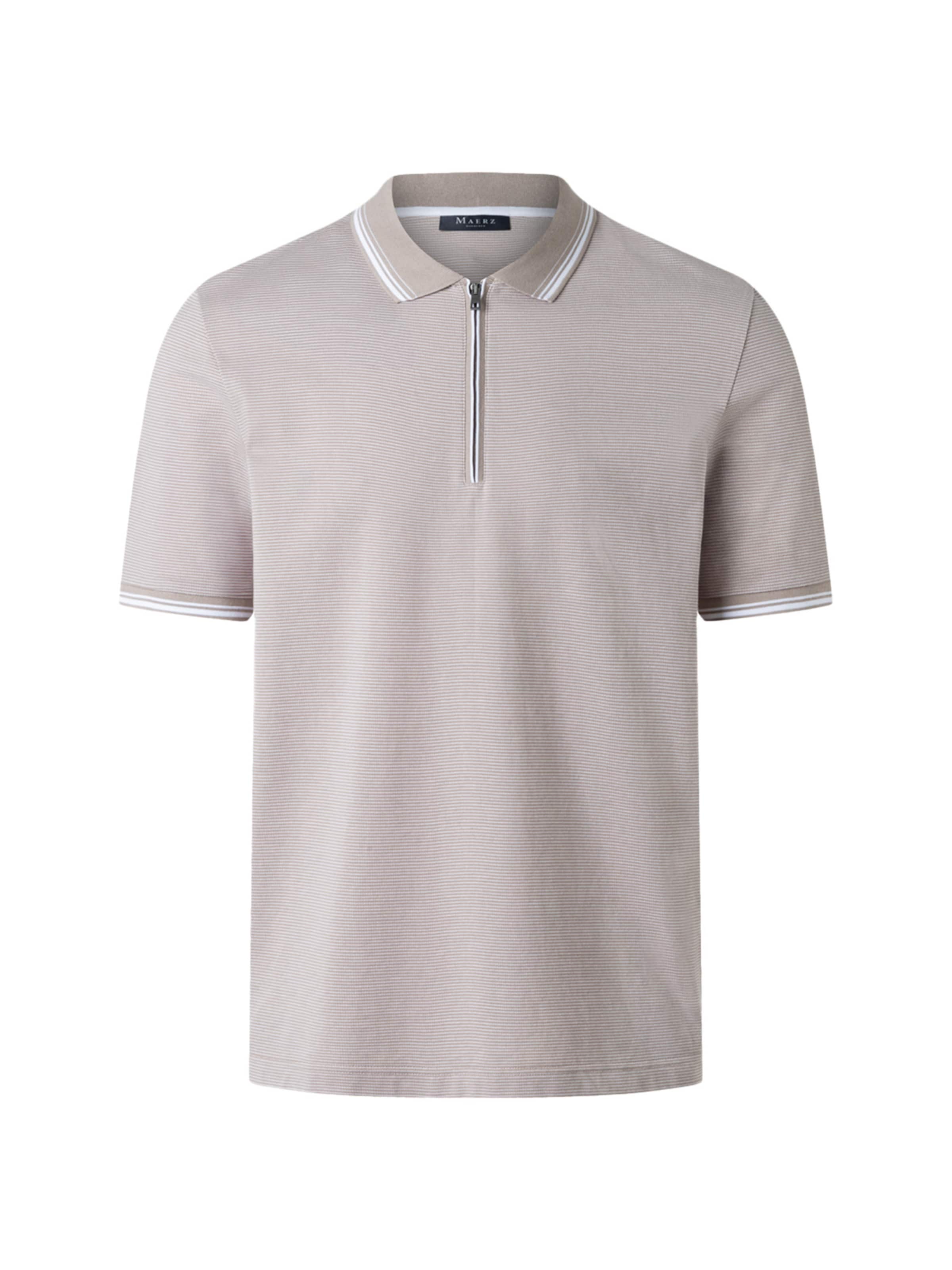 MAERZ Muenchen Shirt ' 645201 ' in Beige: voorkant