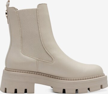 TAMARIS Chelsea Boots i beige