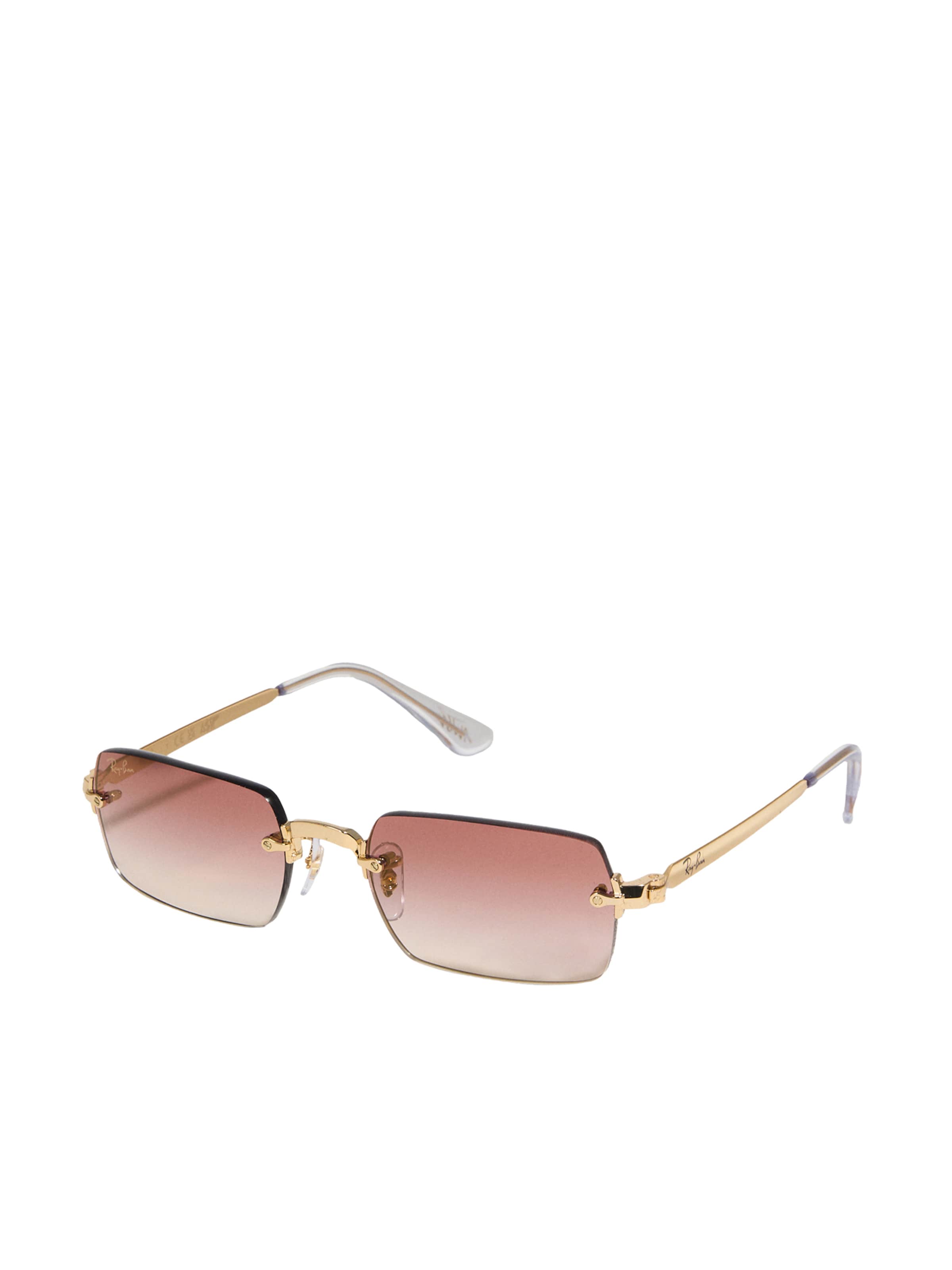 Ray-Ban Zonnebril '0RB3928' in Goud: voorkant