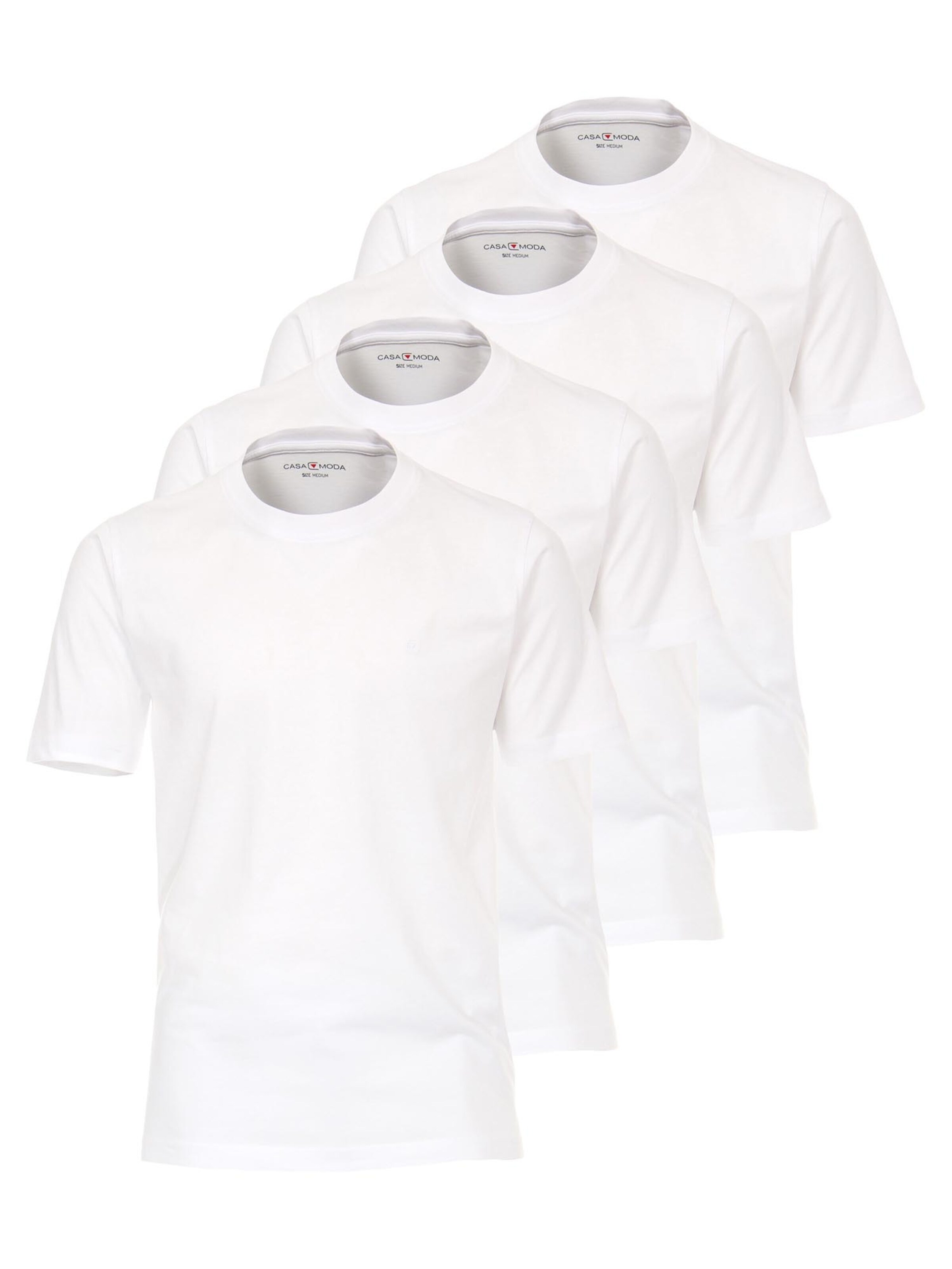CASAMODA Shirt 'Basic' in White: front