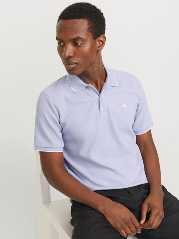 JACK & JONES Shirt 'JJEAustin' in Purple