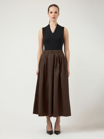 Jupe 'YASCamie' YAS en marron