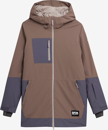 4F Athletic Jacket in Brown: front