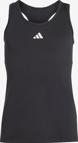 ADIDAS PERFORMANCE Sporttop 'Aeroready Techfit' in Zwart: voorkant