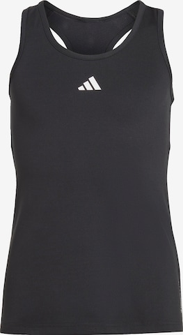 ADIDAS PERFORMANCE Top sportowy 'Aeroready Techfit' w kolorze czarny: przód