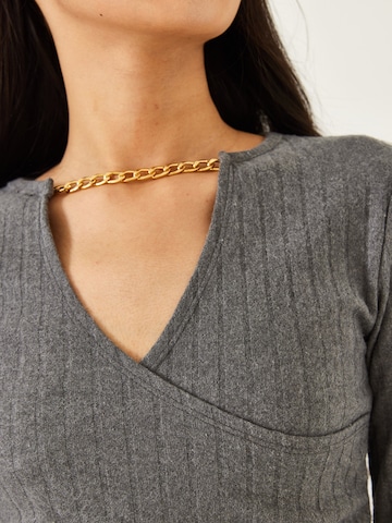 Bianco Lucci Брючный костюм в Серый