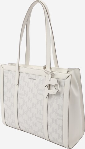 Karl Lagerfeld Shopper táska - fehér: elől