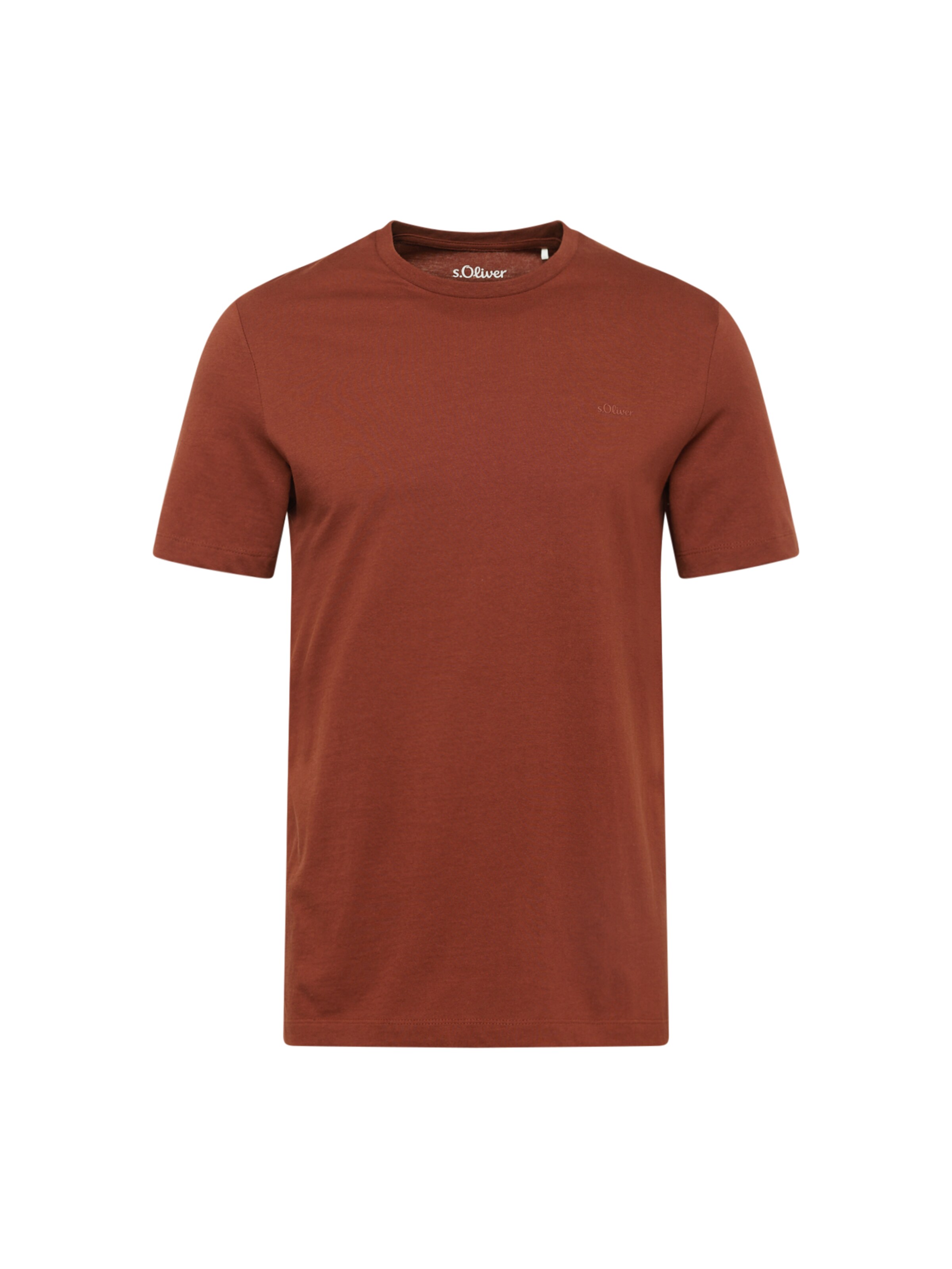 s.Oliver T-Shirt in Braun: Vorderseite
