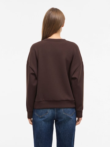VILA Sweatshirt 'VIReflect' i brun