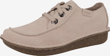 Chaussure à lacets 'Funny Dream' CLARKS en rose : devant
