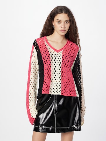 CATWALK JUNKIE Sweater 'DANI' in Pink: front