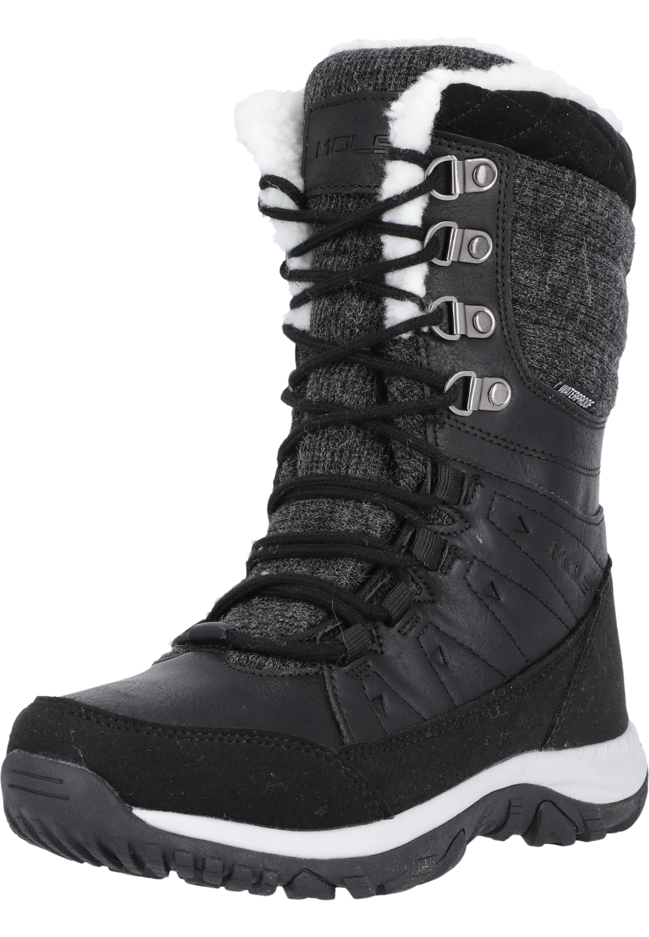 Mols Boots 'Bakan' in Zwart: voorkant