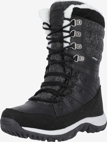 Mols Winterstiefel 'Bakan' in Schwarz: Vorderseite