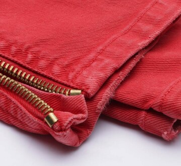 Balmain Jeans in 30 in Red