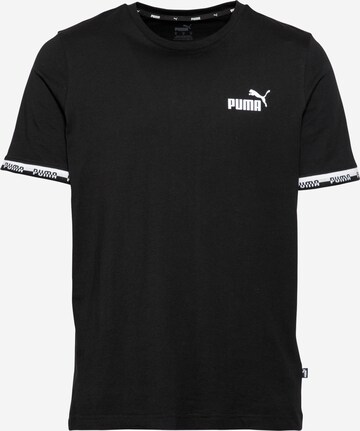 Maglia funzionale 'Amplified' di PUMA in nero: frontale