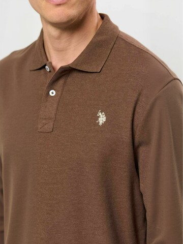 U.S. POLO ASSN. Klasický střih Košile ' UMBrett ' – hnědá