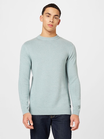 TOM TAILOR Sweater in Blue: front