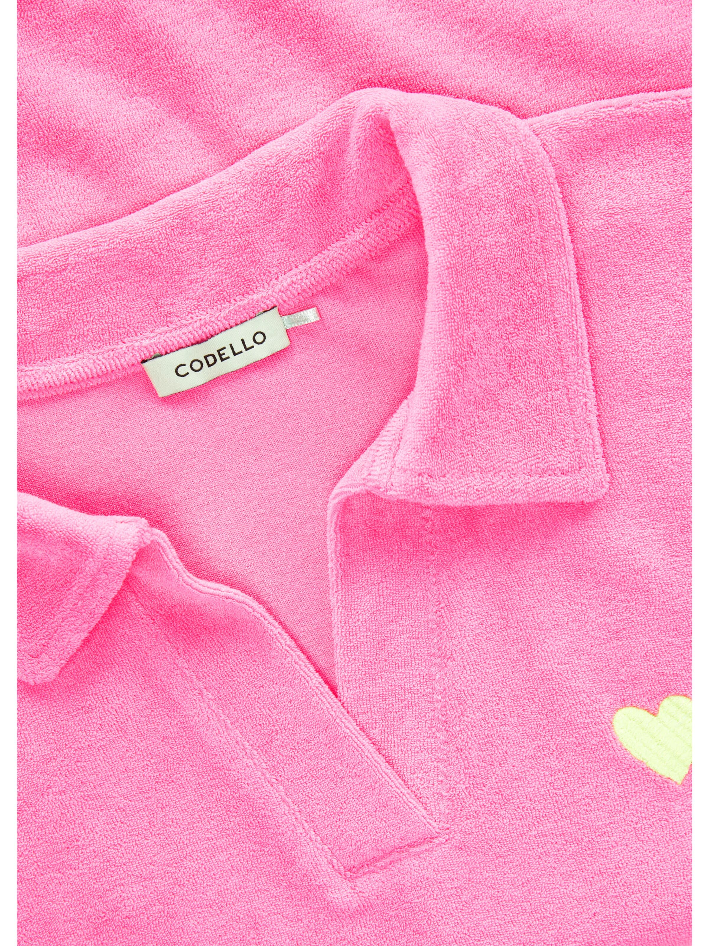 CODELLO T-Shirt aus Baumwoll-Mix in Pink