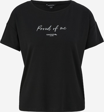 COMMA Shirt in Black: front