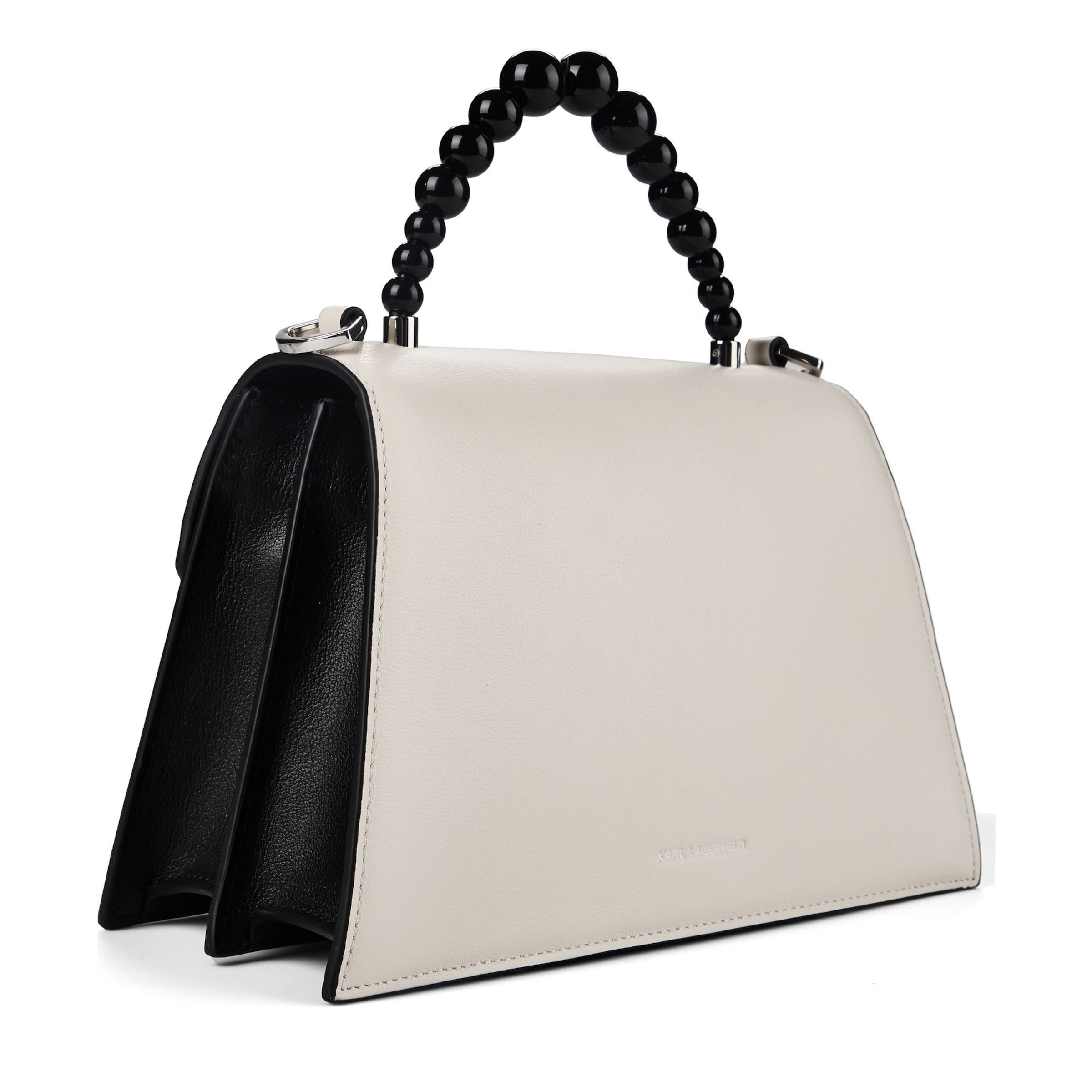 Sacs à main 'Signature 2.0' Karl Lagerfeld en blanc