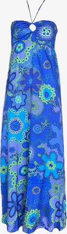 Robe d’été 'Forgot About You Halter Maxi Dress' Introvertie VIENNA en bleu : devant
