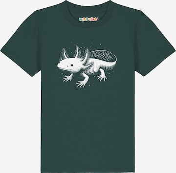 watabout.kids Shirt 'Axolotl' in Green: front