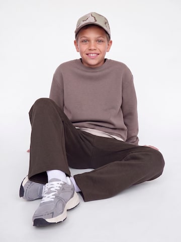 Loosefit Pantalon Jack & Jones Junior en marron