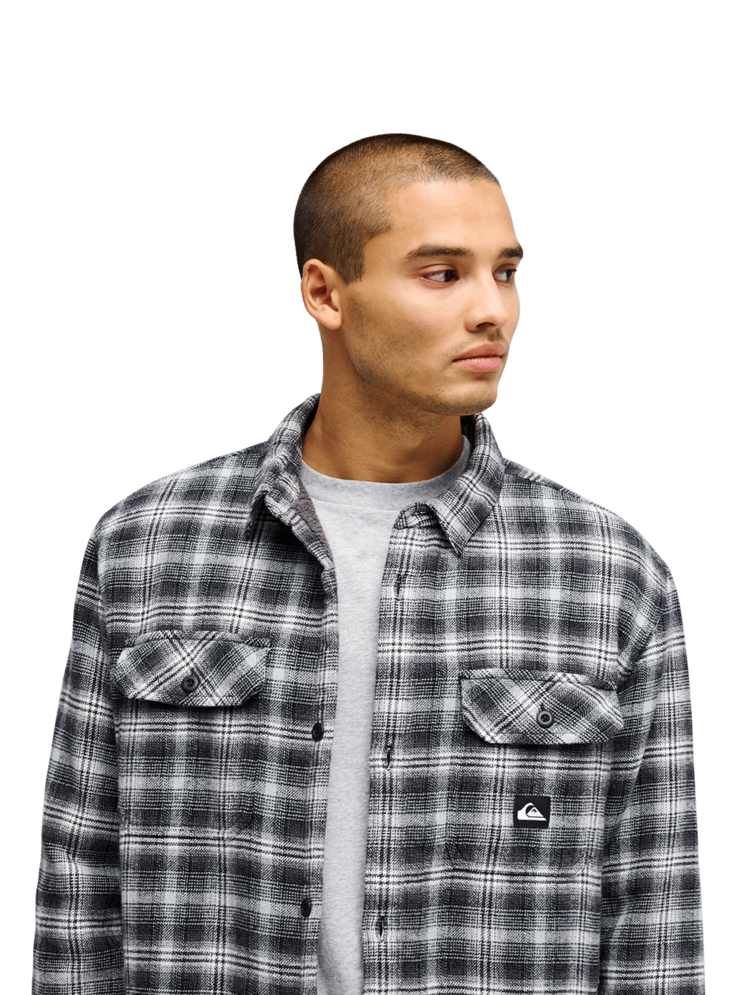 QUIKSILVER Comfort Fit Hemd in Schwarz