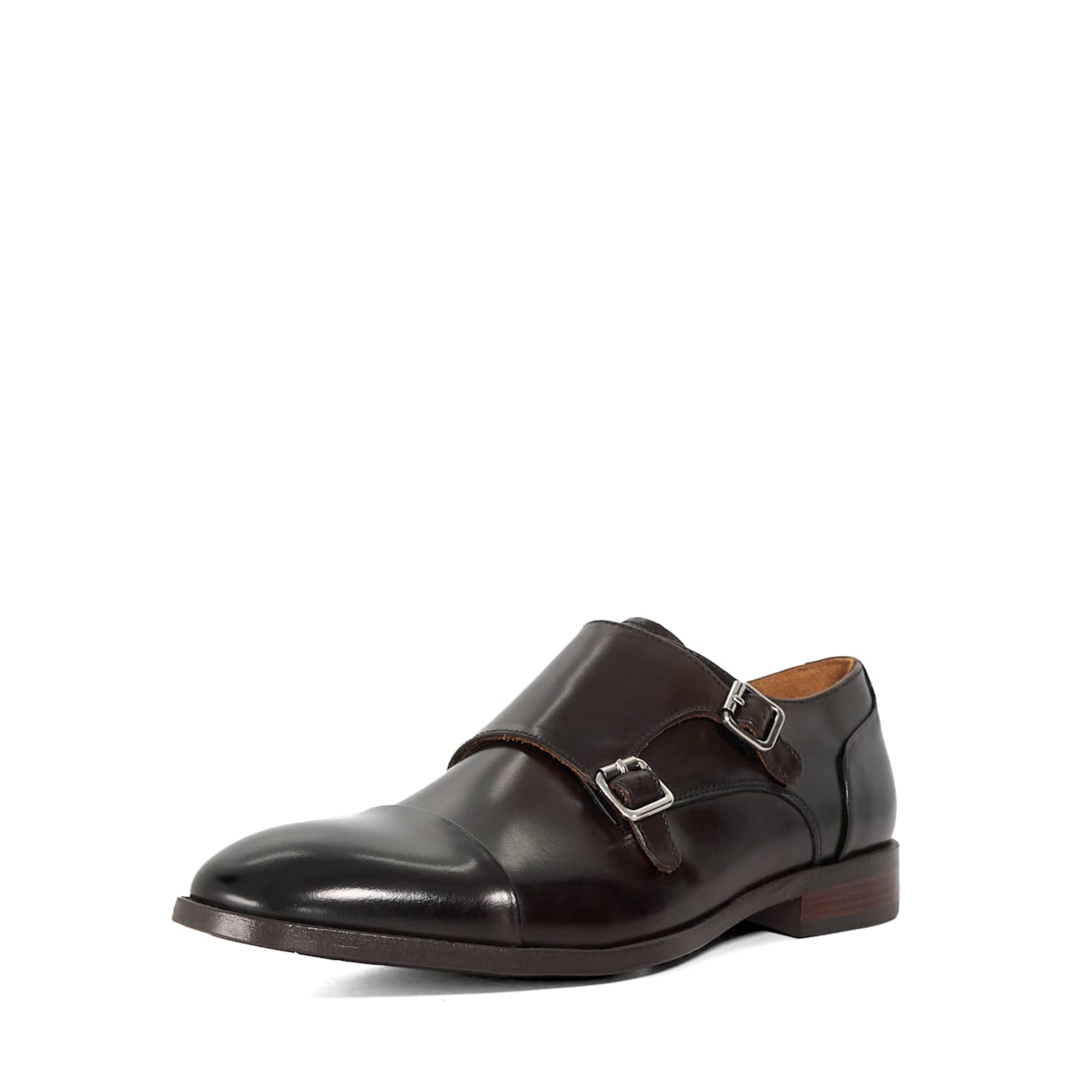 Dune LONDON Halbschuh 'Satchin 2' in Braun: Vorderseite