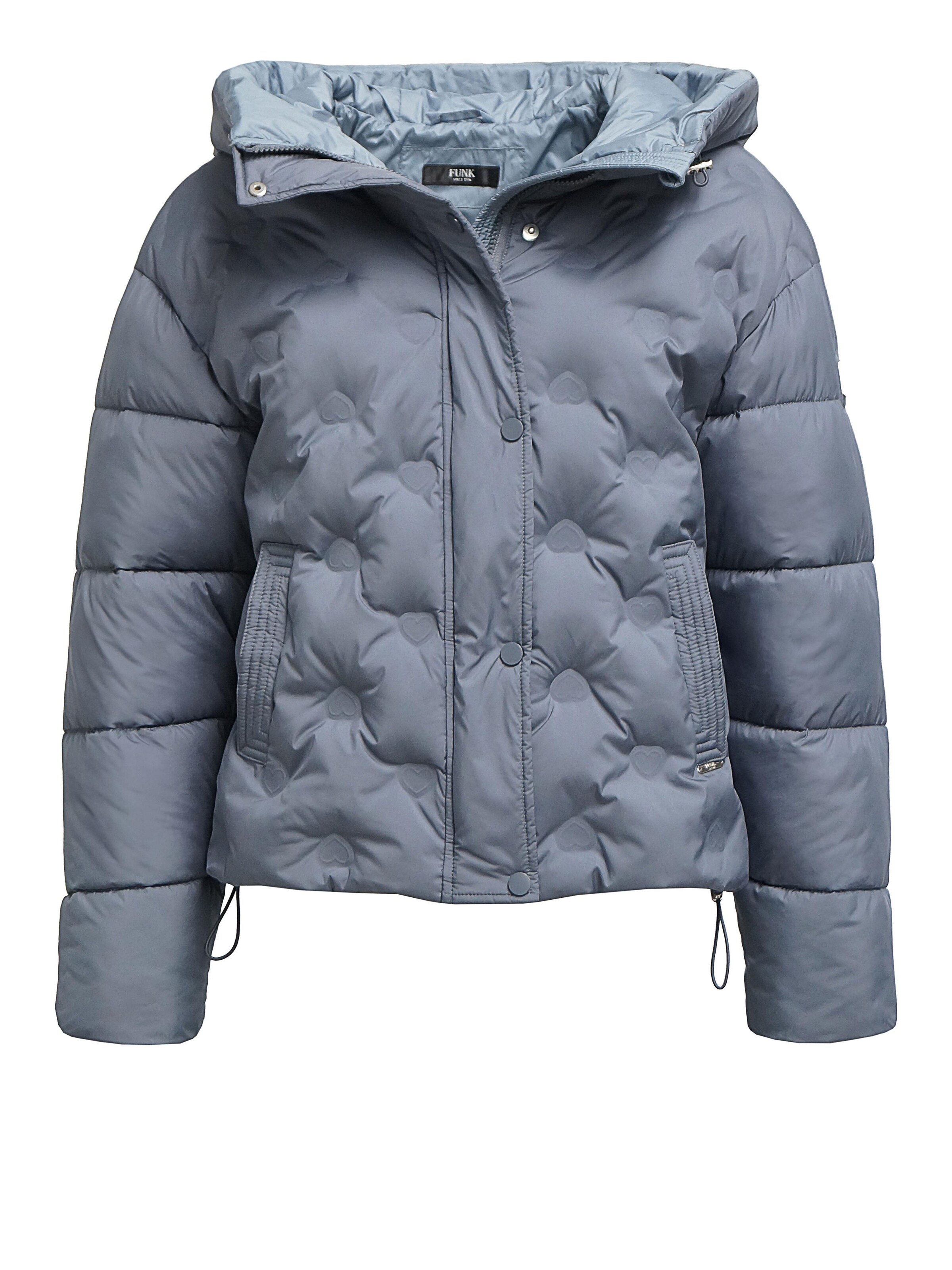 Funk since 1776 Winterjacke‌‌‌‌ in Blau: Vorderseite