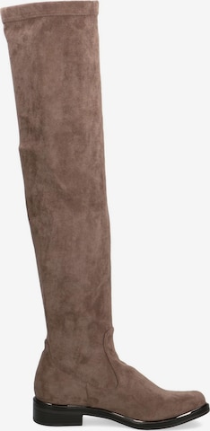 CAPRICE Over the Knee Boots in Brown