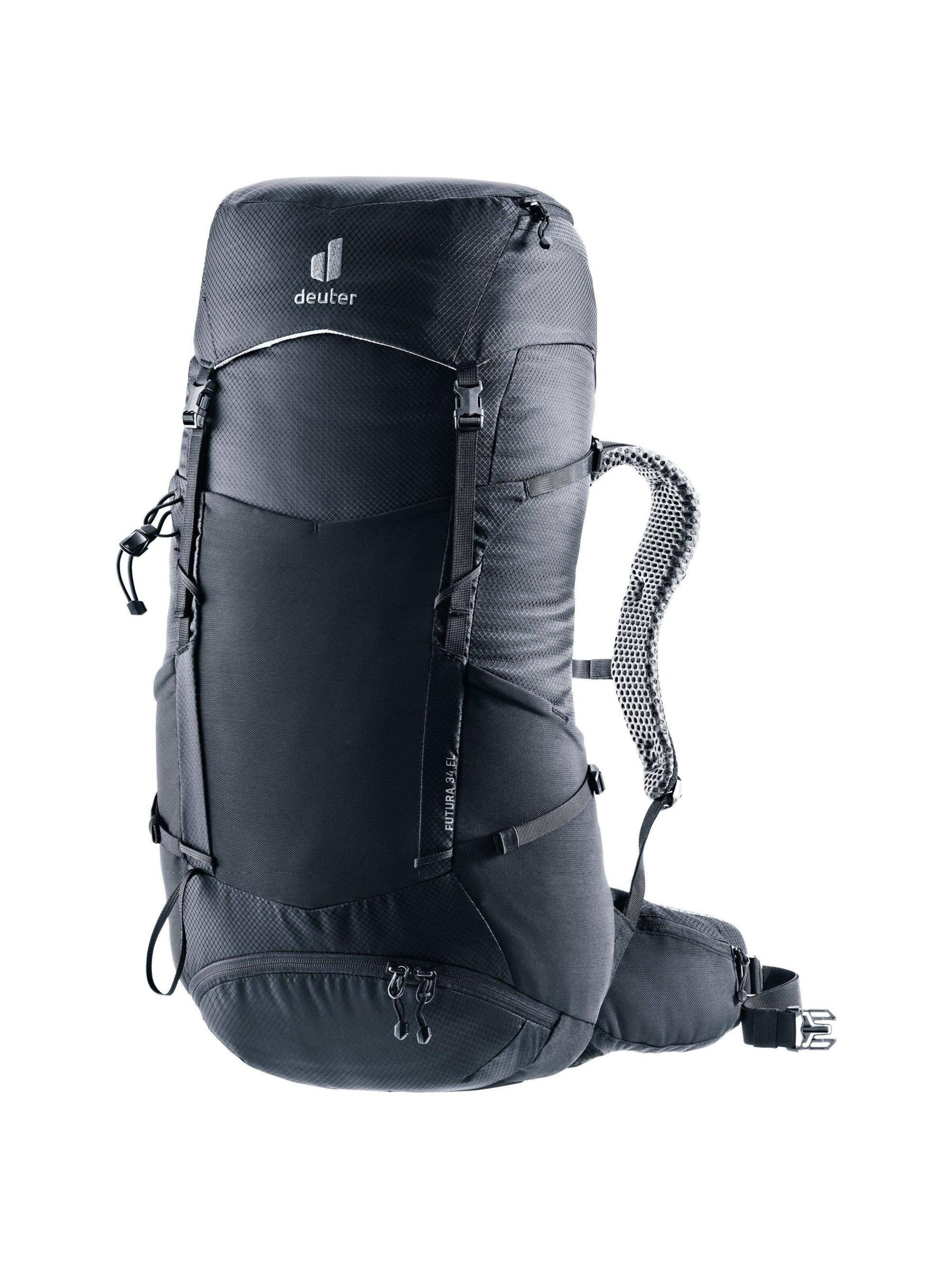 DEUTER Sportrucksack 'Futura 34 EL'‌‌‌ in Schwarz: Vorderseite