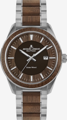 Jacques Lemans Uhr in Braun: predná strana