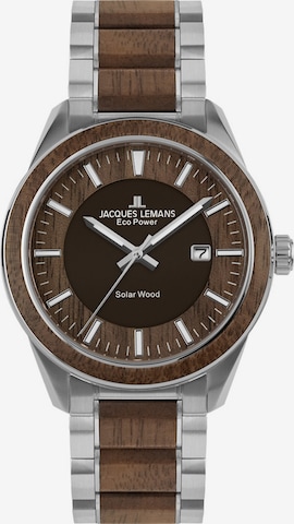 Jacques Lemans Analog Watch in Brown: front