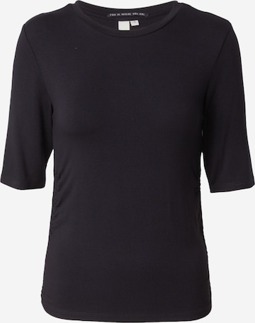 QS Shirt in Black: front