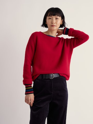 Seasalt Cornwall Trui 'Fruity II' in Rood: voorkant