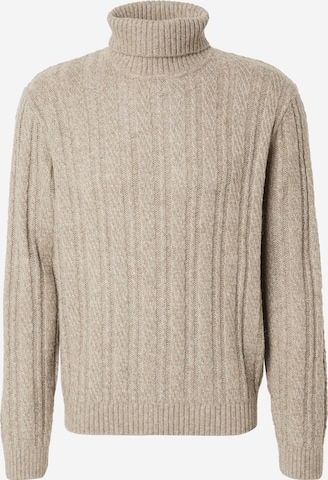 Pull-over 'JPRBLTrent' Jack & Jones Premium en gris : devant