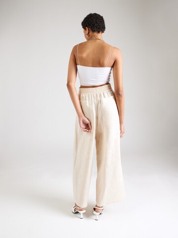 Wide leg Pantaloni 'CEILING 10' di DRYKORN in bianco