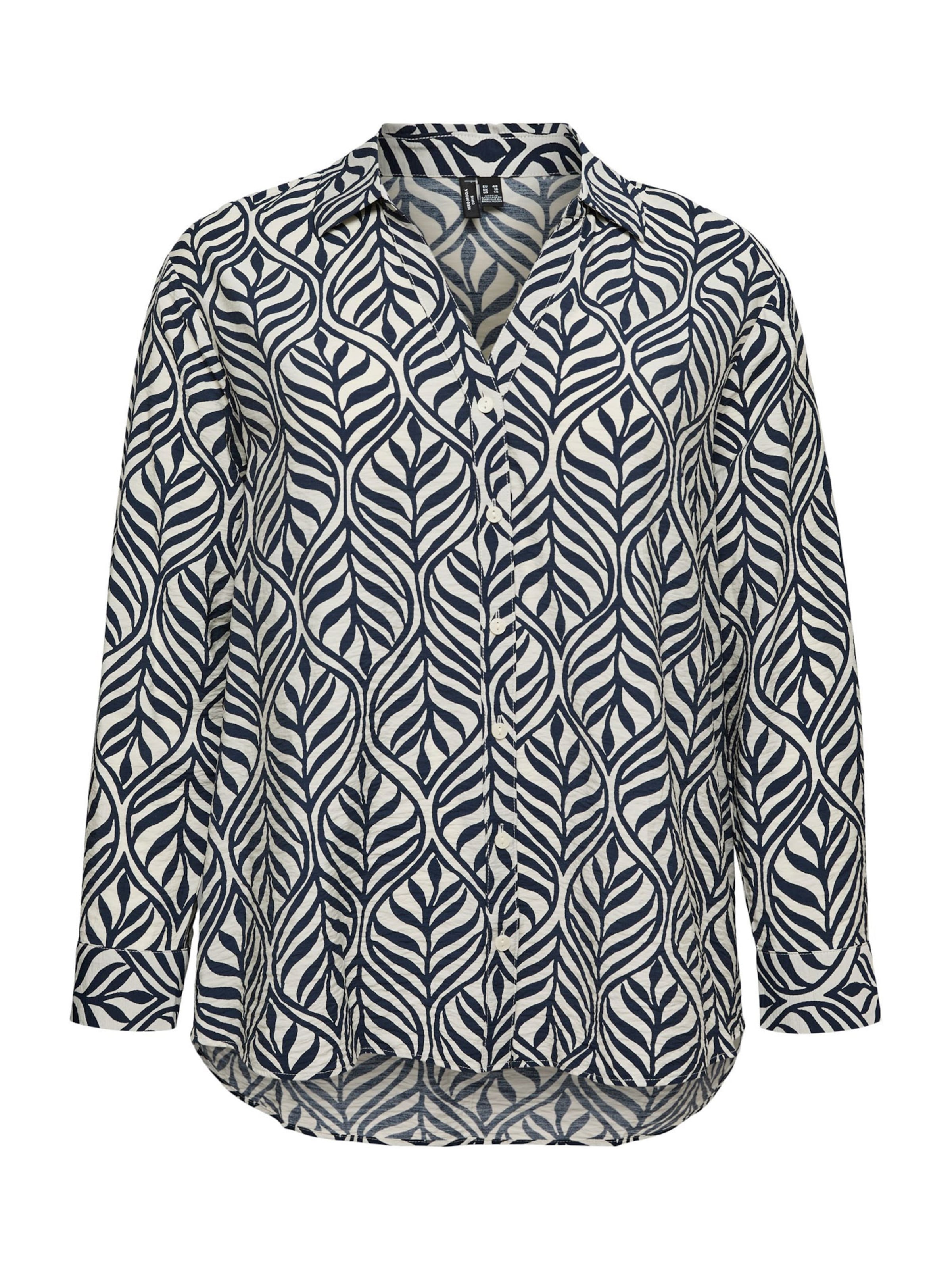 Camicia da donna 'VMCJosie' di Vero Moda Curve in beige: frontale