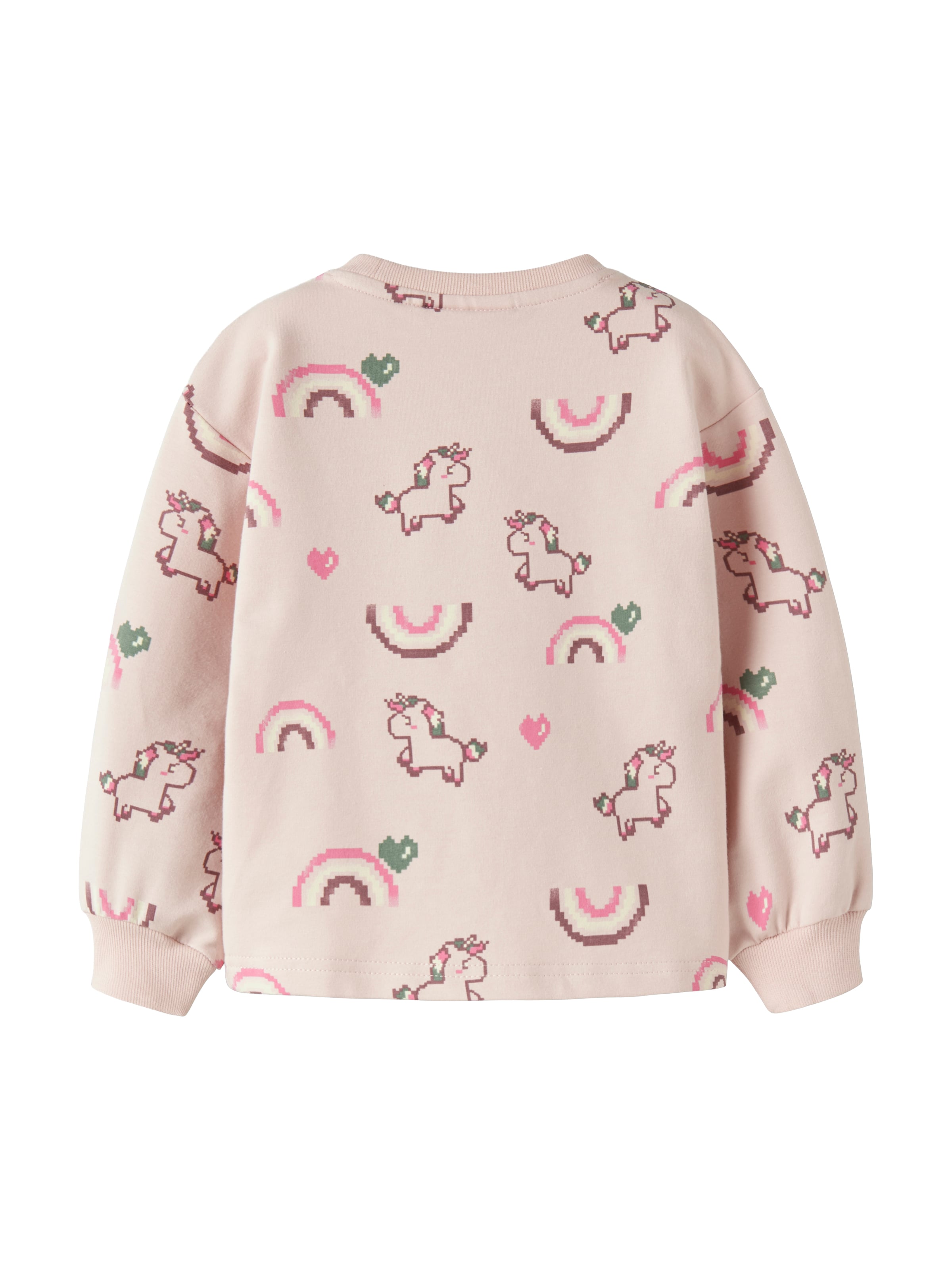 NAME IT - Sudadera 'NMFLILITH' en rosa