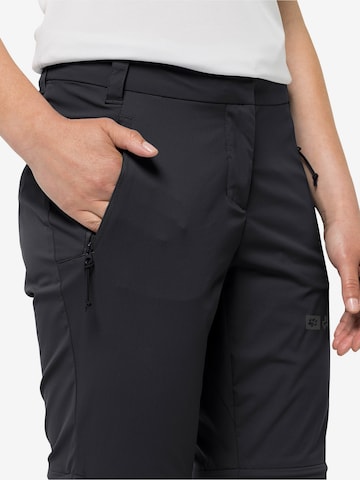 Regular Pantalon outdoor JACK WOLFSKIN en noir