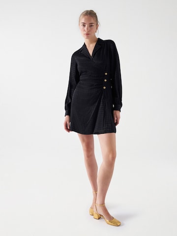 Robe-chemise Salsa Jeans en noir