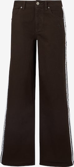 Džinsai 'FIREBIRD' iš ADIDAS ORIGINALS, spalva – ruda / balta, Prekių apžvalga